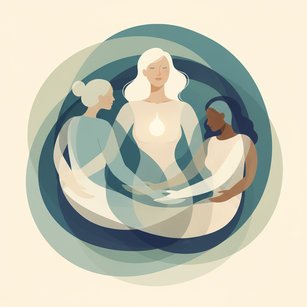 Reflective imagery for Dr. Petrina Harrison's journey