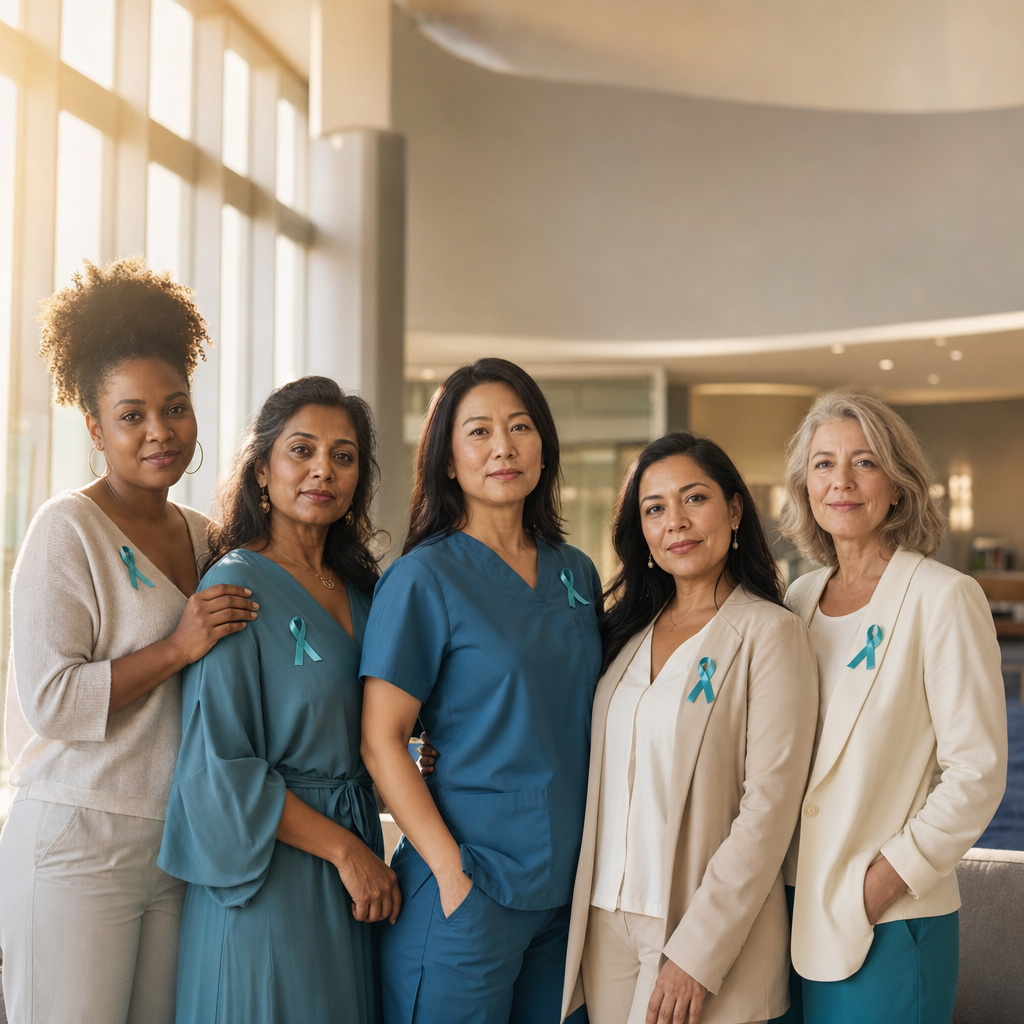 Multicultural women working to advance ovarian cancer awareness and equitable access to care